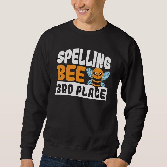 Sudadera Spelling Bee 3rd Place School Spelling Bee (Anverso)