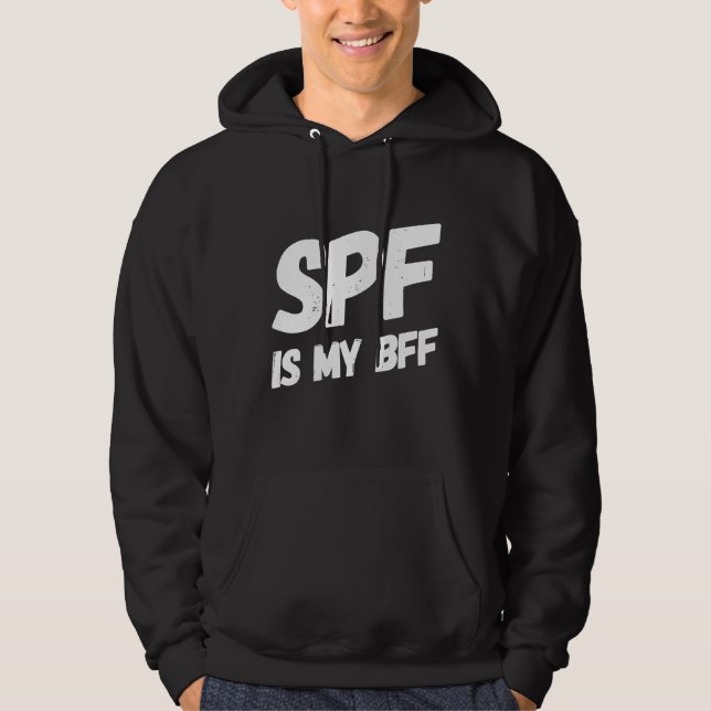 Sudadera SPF Es Mi BFF Dermatología Dermatólogo Protector S (Anverso)