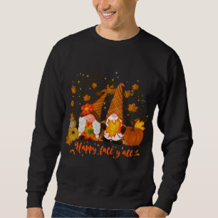 Sudadera Spice De Calabaza Y Gnome De Girasol De Otoño Por 