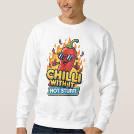 Sudadera Spicy Pepper Tee – “Chilli With It” Cartoon Design