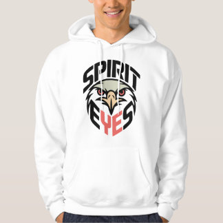 Sudadera Spirit Eyes Hoodie – Bold Eagle Mascot Design for
