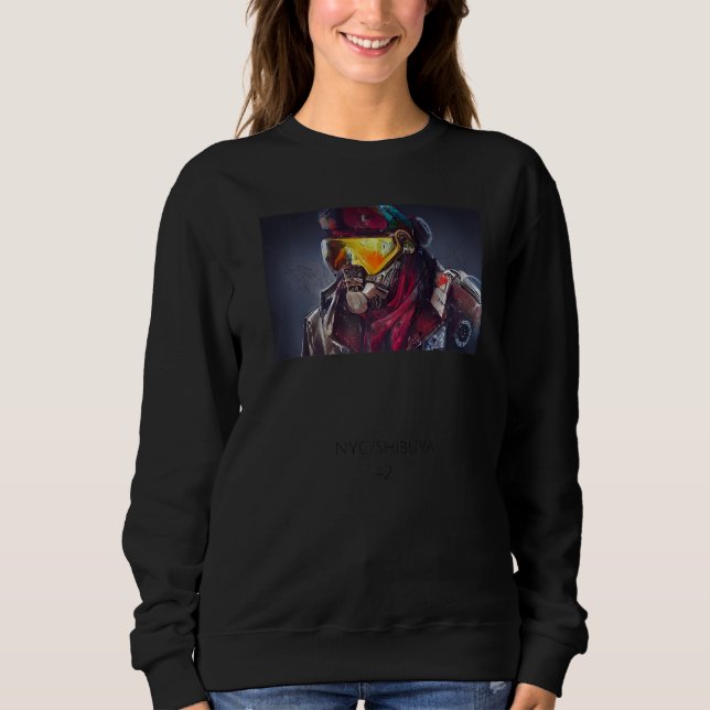 Sudadera Spirits soul heart  dog wearing a uniform (Anverso)