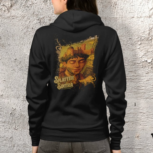 Sudadera Splatter of Sintra Womens Bella+Canvas Full Zip Ho (Subido por el creador)