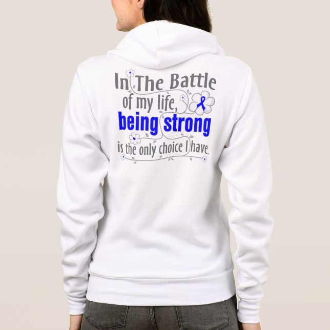 Sudadera Spondylitis Ankylosing en la batalla (Reverso)