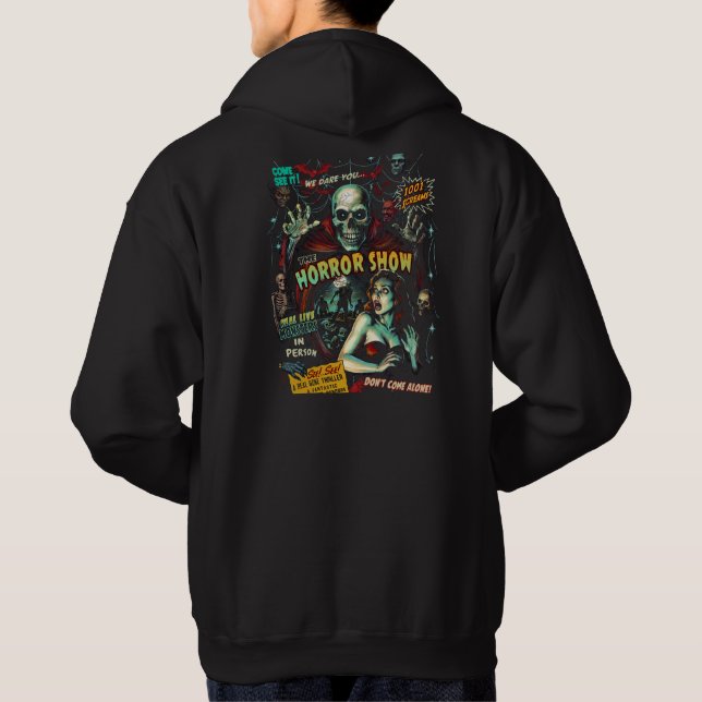 Sudadera Spook Show Horror Hoodie - (Negro) (Reverso)