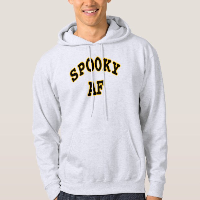 SUDADERA SPOOKY AF- HALLOWEEN UGLY (Anverso)