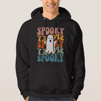 Sudadera Spooky Boo Halloween Costume Retro Daisy Colorful
