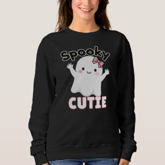 Sudadera Spooky Cutie - Fantasma Lindo con Moño Ro