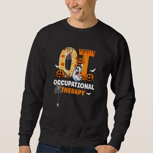 Sudadera Spooky OT Occupational Therapy Therapist Halloween (Anverso)
