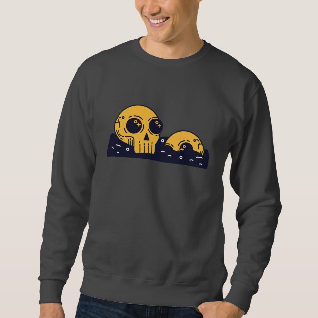 Sudadera Spooky Pumpkin Halloween perfecto para fiestas (Anverso)