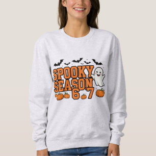 Sudadera Spooky Season 67 Viral 6-7 Fantasma