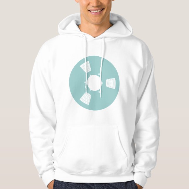 Sudadera Spool de cintas de grabación (Anverso)