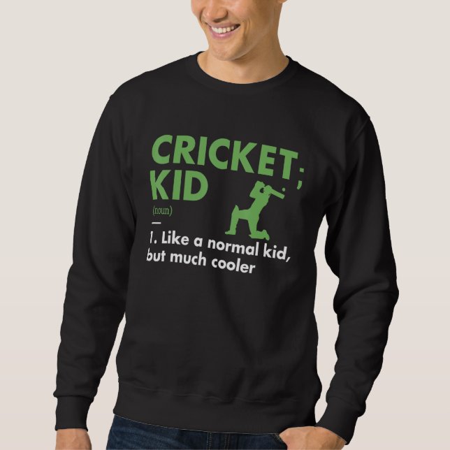 Sudadera Sport Kid Definition Cricket_1 (Anverso)