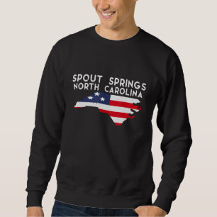 Sudadera Spout Springs North Carolina Estados Unidos Tra