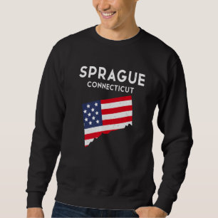 Sudadera Sprague Connecticut USA State America Travel Conne
