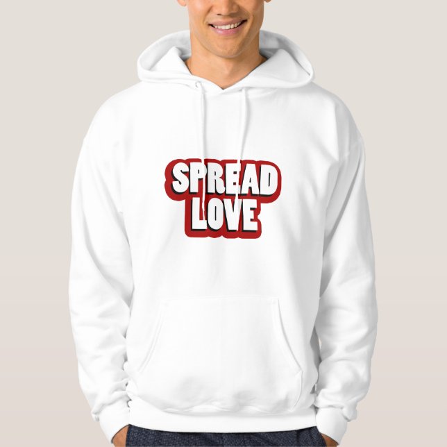 Sudadera Spread Love Design (Anverso)