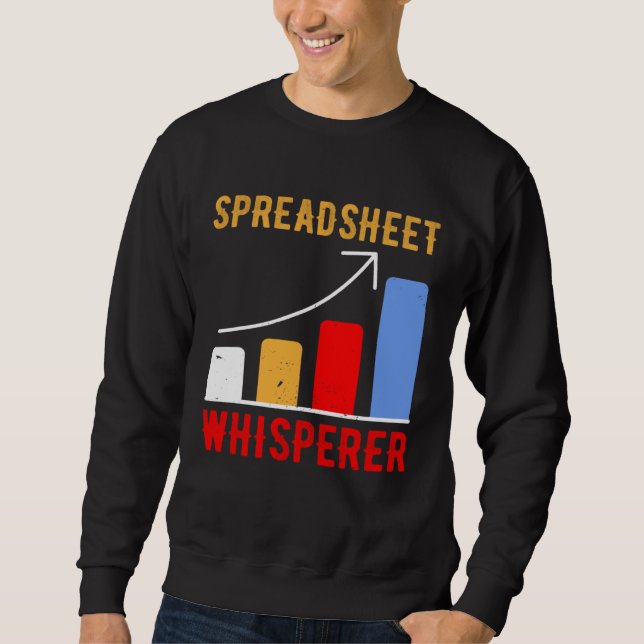 Sudadera Spreadsheet Whisperer Actuaries Data Science Stats (Anverso)