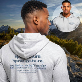 Sudadera SPREZZATURA: EL ARTE ITALIANO DE LA MODA-BlueDenim