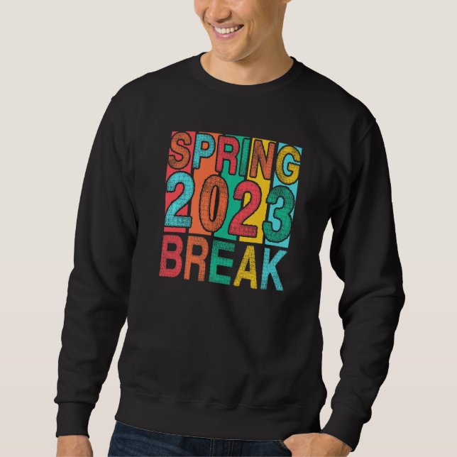 Sudadera Spring Break 2023 Senior Student School Trip Flori (Anverso)