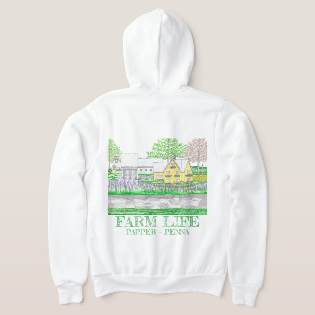 Sudadera Spring Farm Zippered Hoodie (Distribución Reverso )