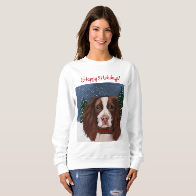 SUDADERA SPRINGER SPANIEL INGLÉS (Anverso completo)