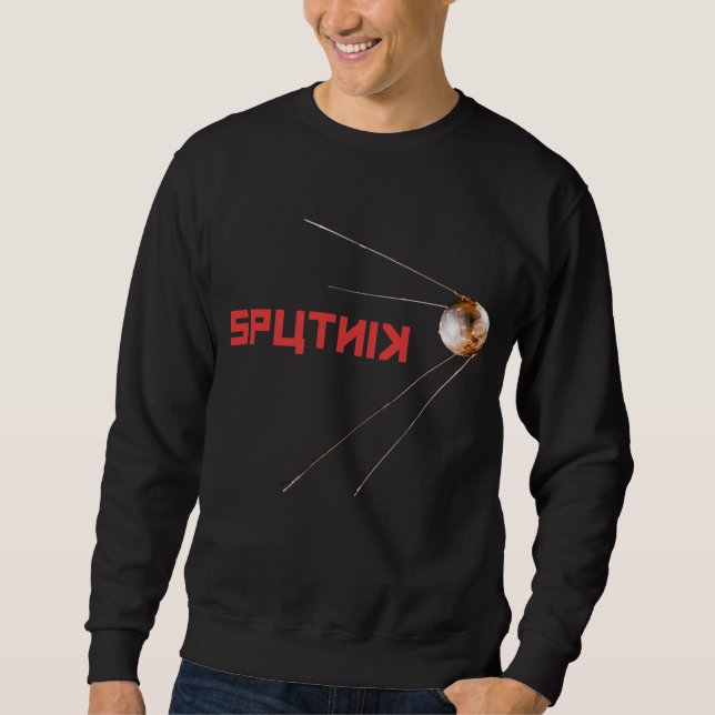 Sudadera SPUTNIK - unión espacial/rusa/soviética/tecnología (Anverso)