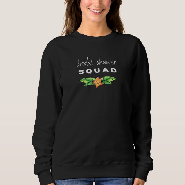 Sudadera Squad de Despedida de Soltera Fin de Semana Novias (Anverso)