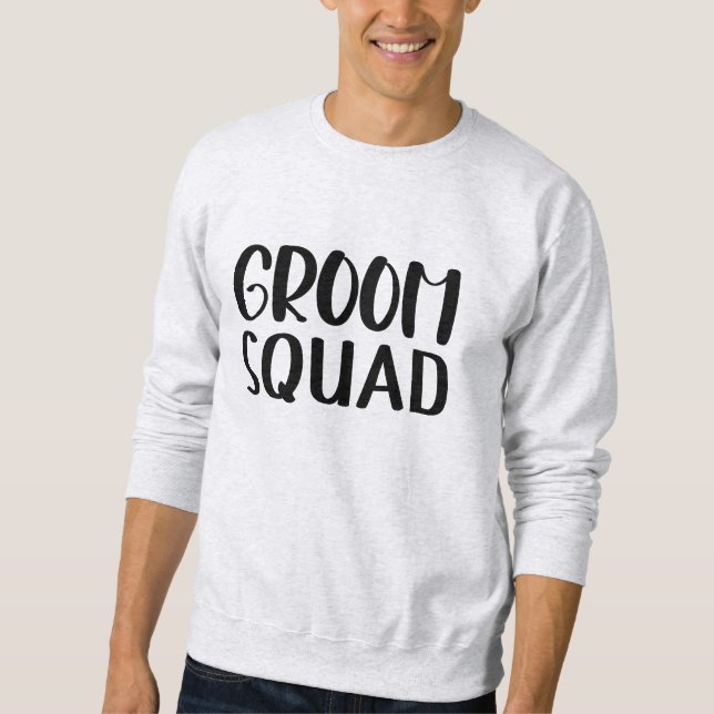 Sudadera Squad del Novio (Anverso)