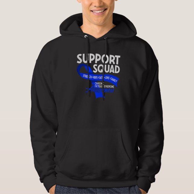 Sudadera Squad I Me Cfs Síndrome De Fatiga Crónica (Anverso)