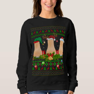 Sudadera Squash Fruit Lover Xmas Santa Ugly Squash Christin