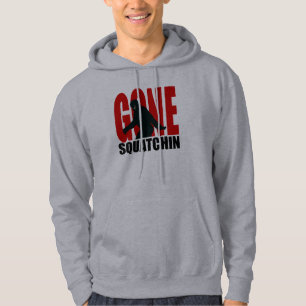 Sudadera Squatchin ido (rojo y negro)