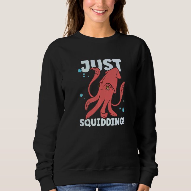 Sudadera Squid  Octopus  Squid Marine Biologist  1 (Anverso)