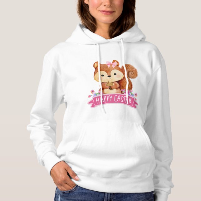 Sudadera Squirrel Feliz Pascua (Anverso)