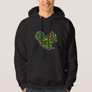Sudadera Squirrel Funny Puzzle Animals Autism Awareness