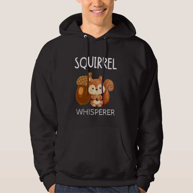 Sudadera Squirrel Whisperer Cute Kawaii Forest Animal Roden (Anverso)