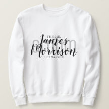 Sr. Newlyw Boda Moderna Elegante