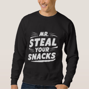 Sudadera Sr. Roba sus aperitivos Graciosa Comida Lover Snac
