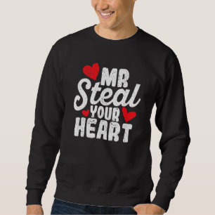 Sudadera Sr. Roba Tu Corazón Día de San Valentín Parejas qu