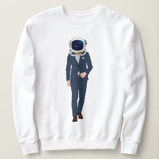 Sudadera Sr. Space (Anverso del diseño)