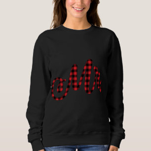 Sudadera Sr. Sra. Navidades Pajama Buffalo Golpe de vacacio