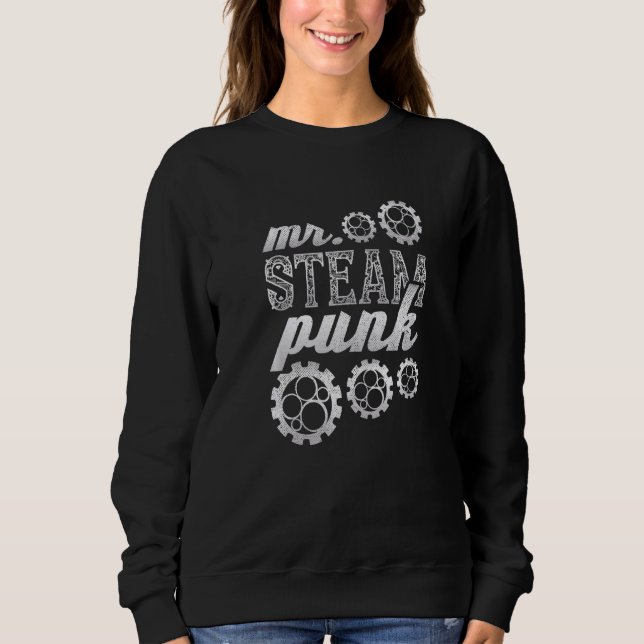 Sudadera Sr. Steampunk (Anverso)