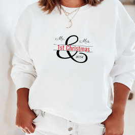 Sudadera Sr. y Sra. 1st Navidades