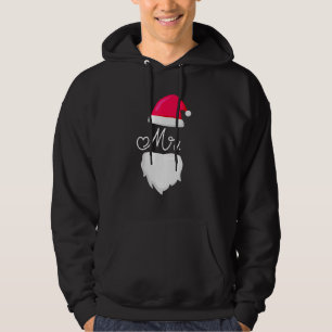 Sudadera Sr. Y Sra. Santa Claus Pajamas Parejas Coincidiend