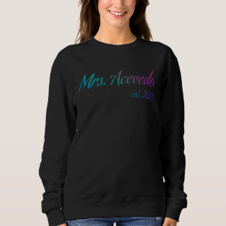 Sudadera Sra ACEVEDO 2023 nueva novia despedida de soltera 