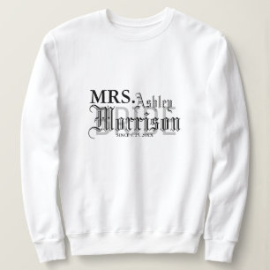Sudadera Sra. Gothic Boda Novia de Nueva York