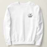 Sudadera Sra. personalizada con nombre, compromiso, novia<br><div class="desc">Sra. personalizada con nombre,  compromiso,  sudadera de novia,  sudadera con su apellido,  sudadera de la novia de la señora Sweatshirt personalizada,  camisa de luna de miel,  regalo ideal para las mujeres,  novia,  regalos de boda</div>