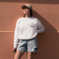 Sra. personalizada con nombre, compromiso, novia S