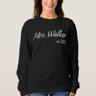 Sudadera Sra. WALKER 2023 nueva novia despedida de soltera