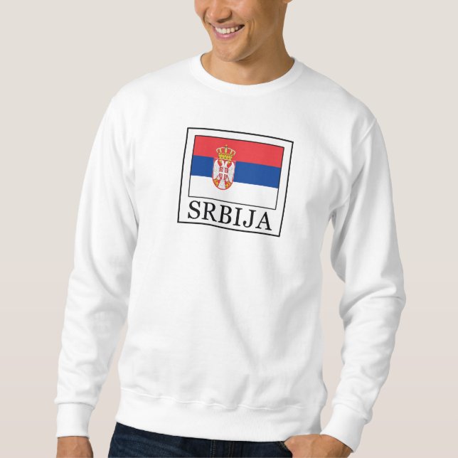 Sudadera Srbija (Anverso)