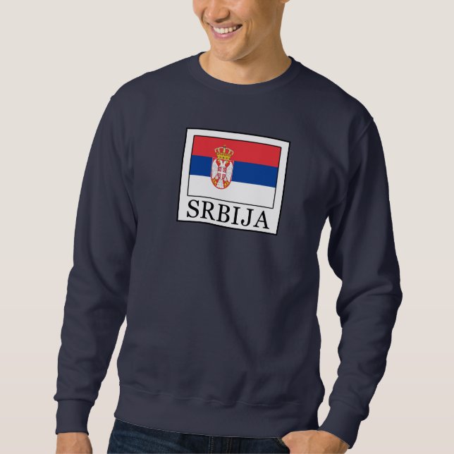 Sudadera Srbija (Anverso)
